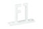 G.L.P Only for 180 Casement Stay - White Powder Coated Carousel 1