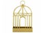 2X Same Colour Birdcage Shape Hangable Mosquito Repellent Coil Holder Home Decor Carousel 7