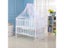 Baby Bed Mosquito Net Cover Foldable Breathable Mesh With Royal Style Canopy Carousel 7