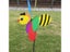 Cute 3D Large Animal Bee Windmill Wind Spinner Whirligig Yard Garden Decor Carousel 1