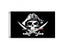 Pirate Flag 60x90cm Calico Balloween Jolly Roger Skull Polyester Banner Flags Carousel 4
