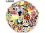 100 PCS Colorful Waterproof Animal Cartoon Punk Stickers For DIY Items Carousel 10