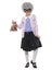 David Walliams Deluxe Gangster Granny Costume Book Week Girls Assorted Sizes Carousel 1