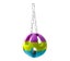 5 Pieces Bird Toys Multi functions Parrot Cage Bells Swing Chewing Swing Toys Carousel 3