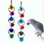 5 Pieces Bird Toys Multi functions Parrot Cage Bells Swing Chewing Swing Toys Carousel 6