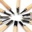 Wood Carving Hand Chisel Woodworking Tool Woodworkers Gouges 12pcs set Carousel 9
