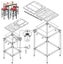 Carport / Shelter / Shed Solution with Rapid Clamp Carousel 10