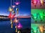 Solar Power Light Bell LED Wind Chimes Garden Night Lights Home Decor Carousel 5