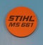 STIHL MS661 Name Plate, Badge Carousel 1
