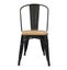 Amelie Chair - Matt Black / Natural Elm Wood Carousel 3