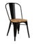 Amelie Chair - Matt Black / Natural Elm Wood Carousel 5