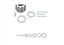 NINDEJIN 410 pcs external tooth lock washer assortment kit Carousel 2