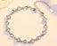Lady S925 Cubic Zirconia Bracelet Adjustable Heart Bracelet - SL0065 - S925 Carousel 3