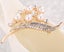 Women Flower Faux Pearl Brooch Fashion Brooch Jewelry - WHITE Carousel 2