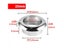 Hot Metal Desk Wire Hole Cover Base 60mm Cabinet Vent Decor Ring Carousel 6