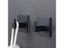 Adhesive Aluminum Alloy Towel Robe Hanging Hooks For Bathroom Carousel 4