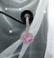 1ct Pink Lab Grown Diamond Needle Earring Carousel 10