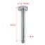 200MM Ceiling Rain Shower Set with Mixer Carousel 4