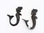 Cast Iron Mermaid Wall Hooks Vintage Rustic Wall Hanger (Set of 2) Carousel 5