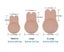 Self Adhesive Push Up Strapless Backless Reusable Bra Beige S/M Carousel 5
