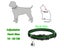 Adjustable Pet Collar with Shiny Ribbon Nylon and Bell for Cat Black Carousel 4