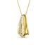 18K Gold Crystal Necklace "Regina" Carousel 2