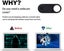Tesla Model 3 Y Interior Webcam Cover Slide Ultra Thin Round Hole Laptop MAC Carousel 7