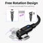 Fast Charger USB Data Cable 180 Degree Spinning Head L-Shape iPhone / ISO - 2M Carousel 2