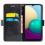 Xiaomi Mi 12 pro top grain finish wallet case embossed side magnet black Carousel 3