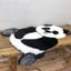 Panda Print Rug Faux Fur Area Rug Cowhide Animal Mat Cute Carpet 35.4"x47.2" Carousel 5