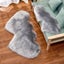 Shaggy Rug Double Heart Shape Rug Fluffy Imitation Wool Home Decor Carpet Mat Carousel 7