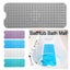 Anti Non Slip Bath Shower Mat PVC Bathroom Mat Rubber Strong Suction Extra Large Carousel 1