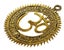 IBA Indianbeautifulart Brass Om Wall Hanging w/ Gayatri Mantra Religious Wall Carousel 2