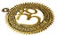 IBA Indianbeautifulart Brass Om Wall Hanging w/ Gayatri Mantra Religious Wall Carousel 3