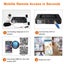Saqicam 4CH Security DVR 2PCS 1.3MP Indoor Dome Cameras CCTV Package DIY Kit Carousel 3