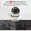 Saqicam 4CH Security DVR 2PCS 1.3MP Indoor Dome Cameras CCTV Package DIY Kit Carousel 4