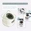 Saqicam 4CH Security DVR 2PCS 1.3MP Indoor Dome Cameras CCTV Package DIY Kit Carousel 7
