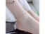 925 Sterling Silver Two Floor Small Bead Chain Leaves Pendant Anklet For Women Carousel 7