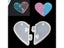 2Pcs Heart Locks For Lovers Pendant Liquid Silicone Mold DIY Epoxy Resin Mould Carousel 1