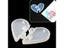 2Pcs Heart Locks For Lovers Pendant Liquid Silicone Mold DIY Epoxy Resin Mould Carousel 5