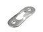 Mayitr 10/20Pcs 44mm X 16mm Picture Hanger Metal Keyhole Hanger Fasteners For Carousel 6
