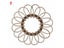 New Rattan Round Makeup Mirror For Bathroom Wall Hanging Carousel 1