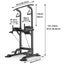 Power Tower Pull Up Bar for Home Gym, Multi Functional Pull Up Bar Stand Carousel 4