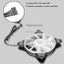 ARGB FAN COOLMOON MAGICMOON X PC 120mm Fan,12cm Cooling RGB Fan Carousel 3