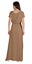 Inkmeso Wrap Style Jersey Maxi Dress Gathered Waist Summer Casual Classic Long Carousel 5