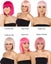Fashion Deluxe Platinum Pink Bob Wig Carousel 4
