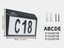 Doorplate Solar House Numbers Local NZ Clearance Carousel 3