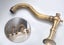 Retro Mixer Tap,Bathroom Faucet Kitchen Tap Mixers Taps Deck Mounted Taps Carousel 6