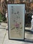 Large Original Vintage Silk Embroidery Picture of Birds and Flowers Carousel 1