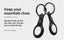 Spigen Apple AirTag Valentinus Case - Black w/ KeyRing Carousel 8